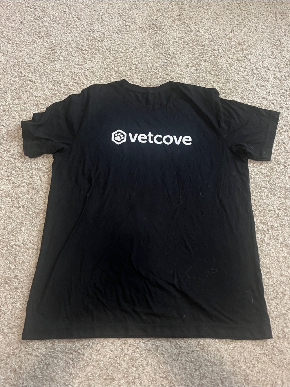 vetcove Black Short Sleeve Tee Like New